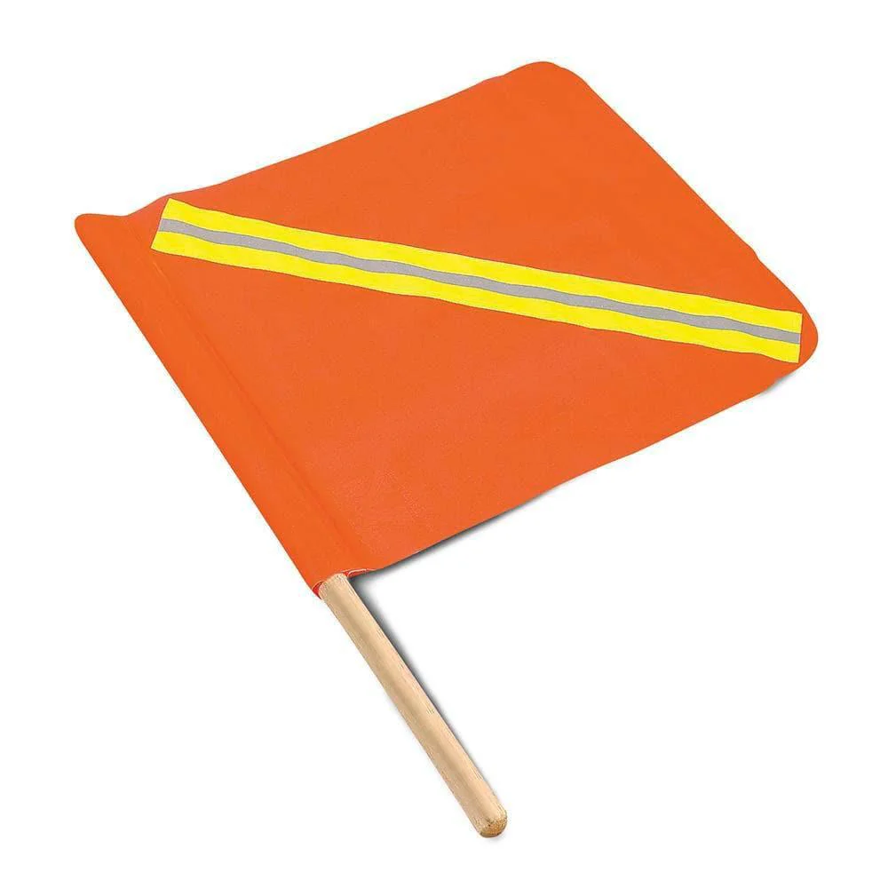 BANDERIN IMP FLOURECENTE C/REFLEJANTE