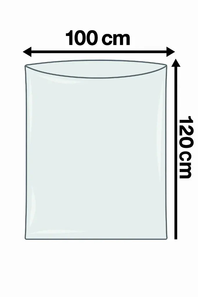 Bolsa de Plastico Natural 100x120cm Cal. 150 