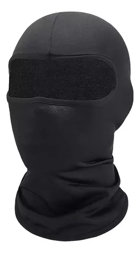 Capucha Tipo Pasamontañas Negra 