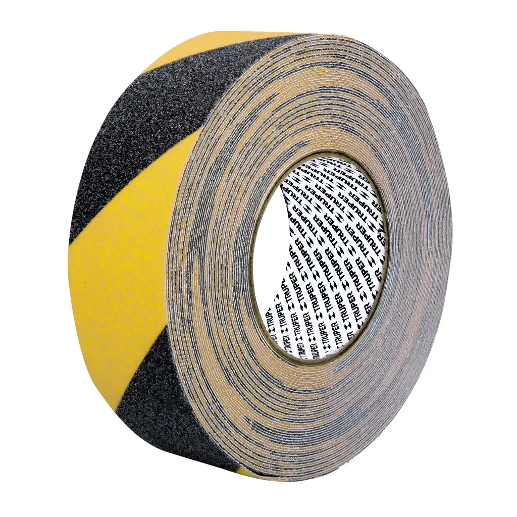 Cinta Antiderrapante Bicolor 2¨ x 18 m – Truper 101449 