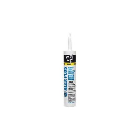 Sellador acrílico siliconizado Blanco 300ml Alex Plus DAP 