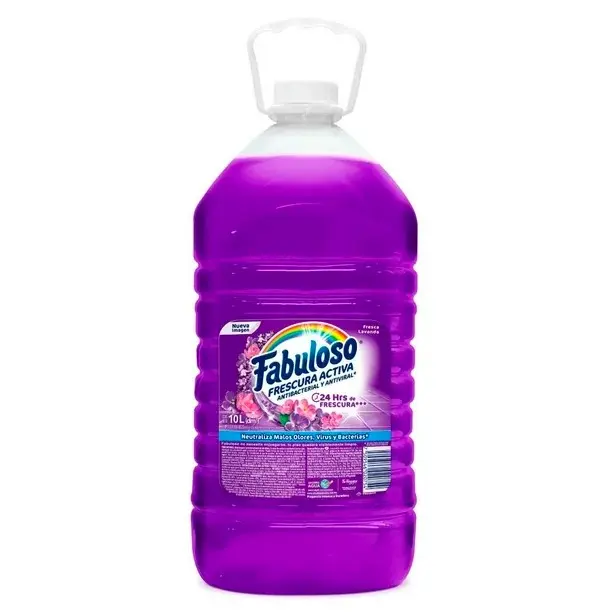 Limpiador Multiusos Fabuloso Morado – Aroma Lavanda, Presentación 10 Litros 