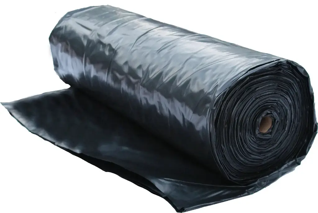Polietileno Negro en Rollo – 10 m de Ancho, Cal. 600