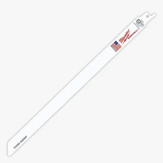 Segueta Sable Milwaukee 12" 10/14 TPI Bimetálica 