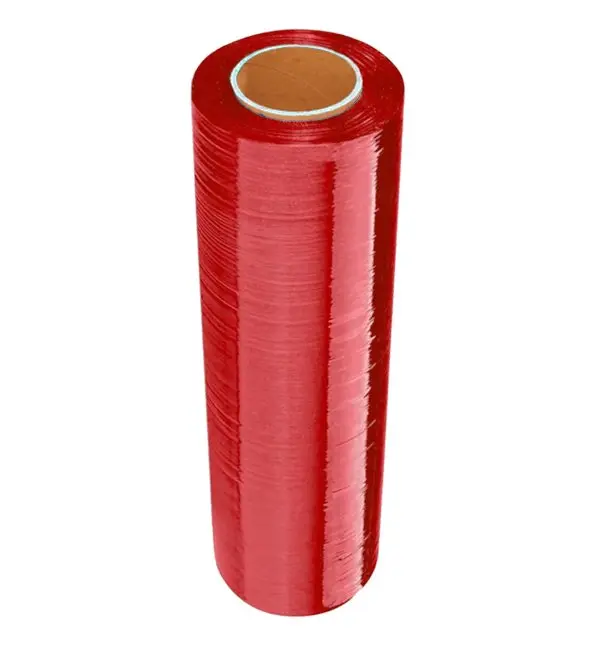 Película Stretch Film Rojo 18" x 1200' Calibre 60 – Uso Manual