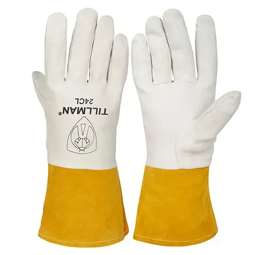 Guante Soldador Piel de Cabra Premium Sin Forro Tillman 24C Talla L