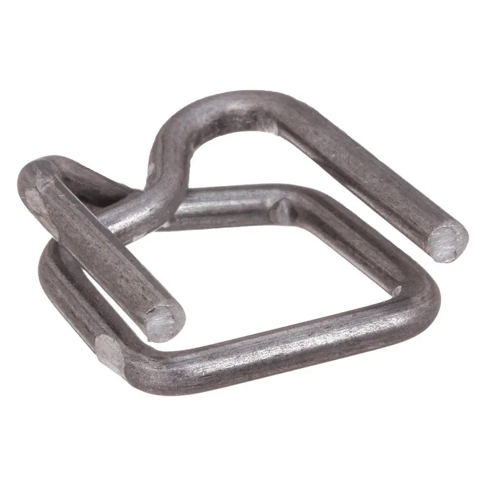 Hebilla de Metal para Fleje de 1/2" – Caja con 1000 piezas 