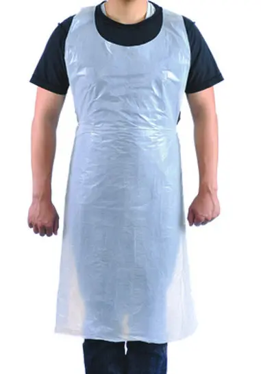 Mandil Desechable de Polietileno 28" x 46"  BX C/100