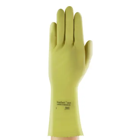 Guantes de Látex de Hule Natural 12" – 20 Mil de Grosor | Docena