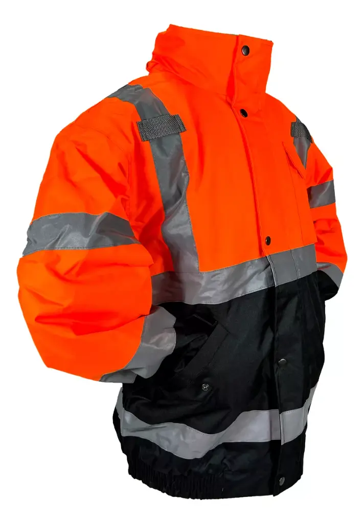  Chamarra Larga Alta Visibilidad Naranja Clase III Modelo 98-3003-O