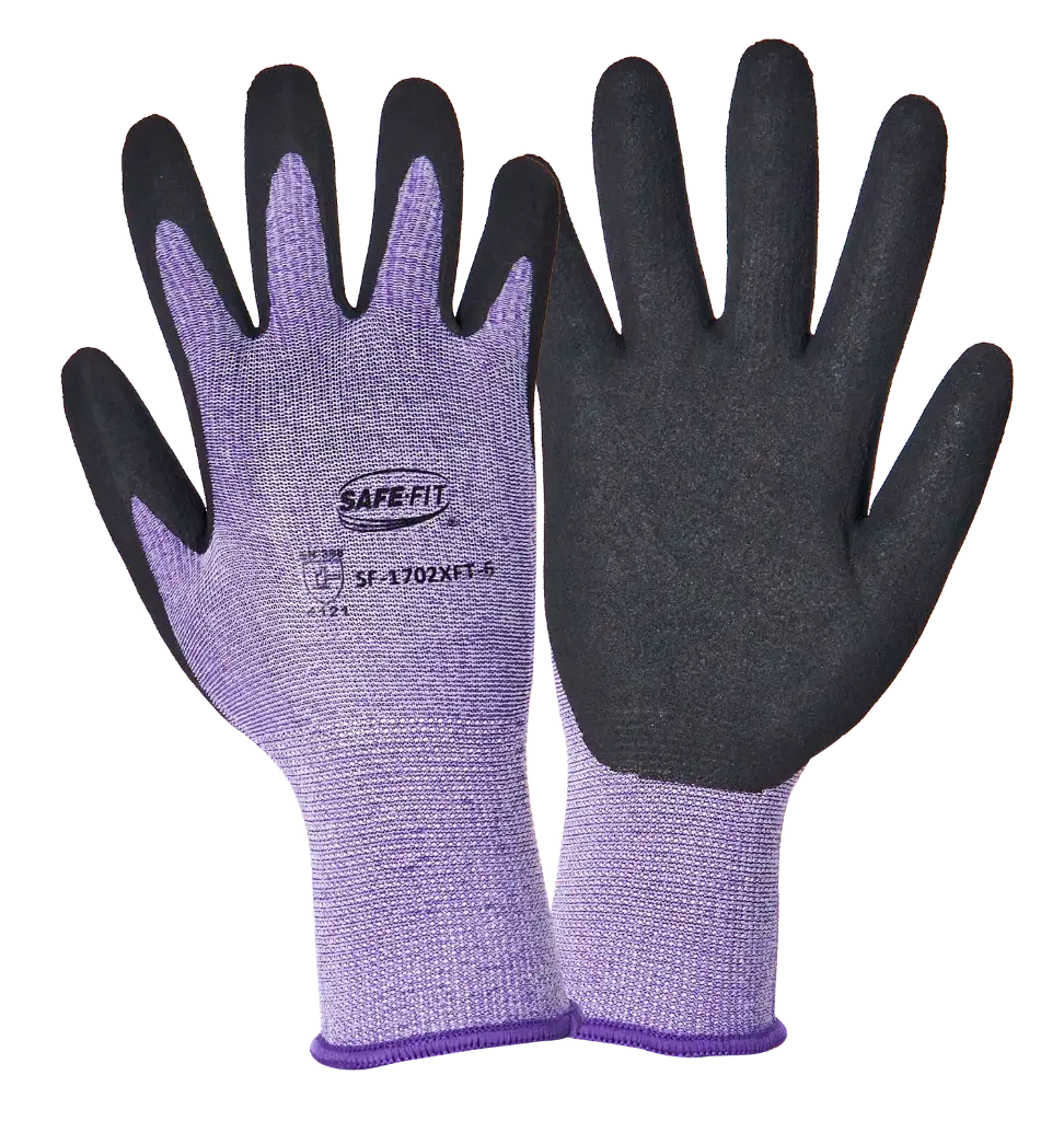 Guante de Poliéster con Palma Nitrilo Xtreme Foam SF-1702XFT 