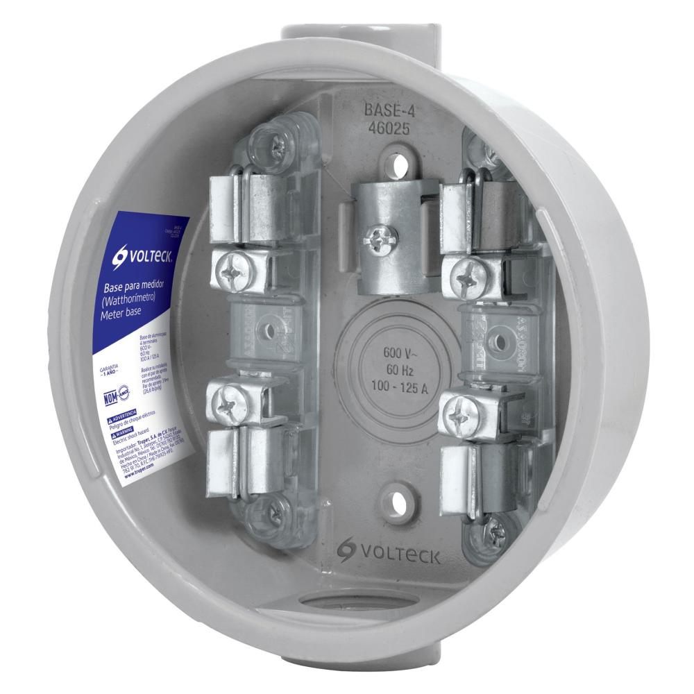 Base Para Medidor (watthorimetro) Volteck 46025 Volteck Base-4