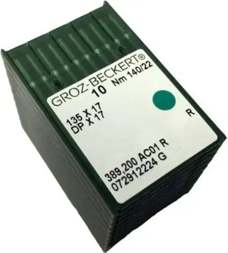 [G135X17R140] AGUJA PUNTA REDONDA 140/22   135 X 17 PQT C/100  718852