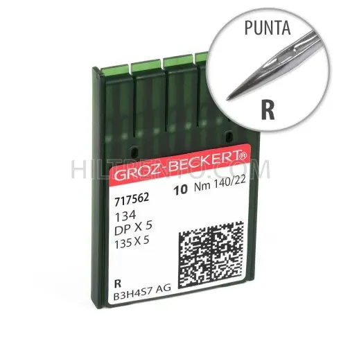 [G135X5R-D140] AGUJA PUNTA REDONDA PQT C/100 717562 G134X5 R-D 140