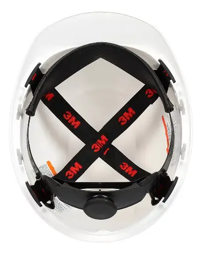 CASCO CON SUSPENCION TIPO STANDAR DE 4 PUNTOS CON MATRACA 3M 