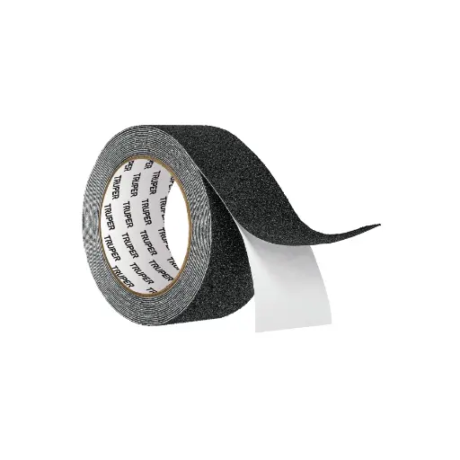 [TR12532] Cinta Antiderrapante Negra 2¨ x 5m con Abrasivo – Truper 12532
