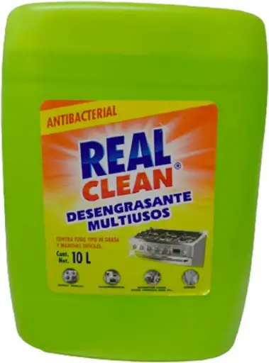 [QDRC101G] Desengrasante Multiusos Antibacterial Real Clean 10 L 