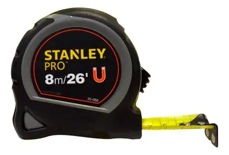 [0359-0097] Flexómetro Pro Magnético 8 m x 1" Stanley 30-088 