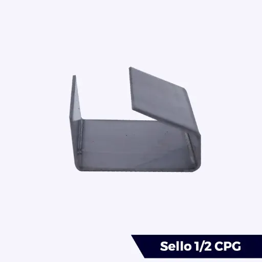 [SGLCPG025] Sello Abierto de Acero para Fleje de Polipropileno – Caja 1000
