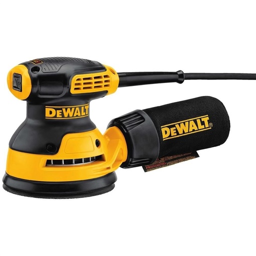 [0450-0107] Lijadora Roto-Orbital DeWalt DWE6421-B3 5" 3.0A con Bolsa Recolectora 