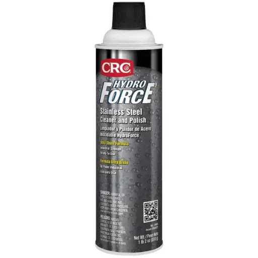 [CRC-14424] Limpiador y Pulidor de Acero Inoxidable CRC HydroForce 14424  Aerosol 510g 