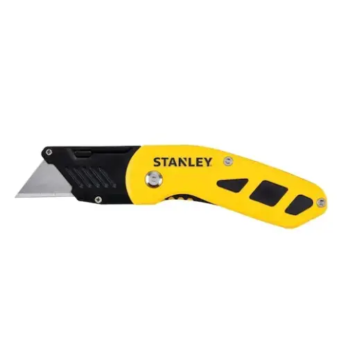 [0244-0080] Navaja Plegable Stanley 4" con Clip de Cinturón STHT10424