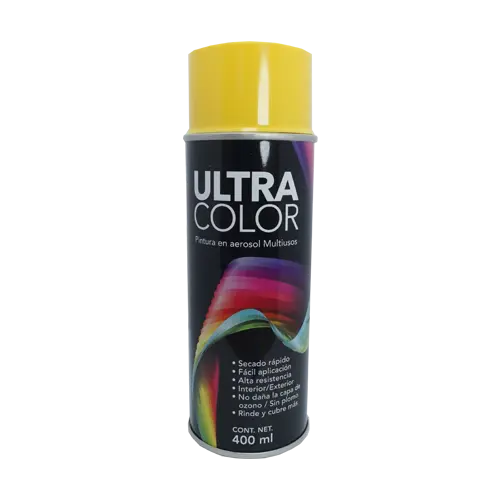 [0632-0139] Pintura en Aerosol Amarillo 400 ml Ultracolor 1438202 