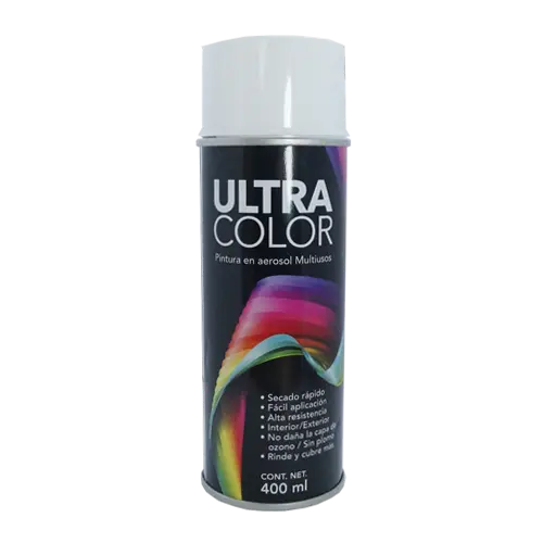 [0632-0143] Pintura en Aerosol Blanco Brillante 400 ml Ultracolor 1438203 