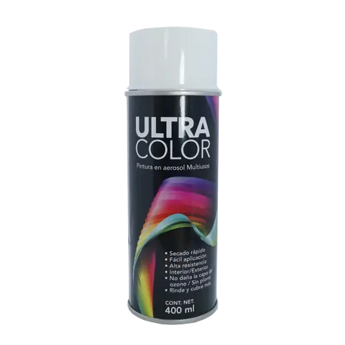 [0632-0144] Pintura en Aerosol Blanco Mate 400 ml Ultracolor 1438205 