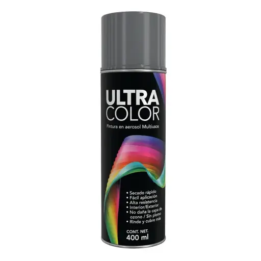 [0632-0155] Pintura en Aerosol Primario Gris 400 ml Ultracolor 1438207 