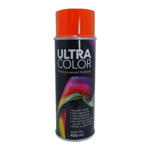 [0632-0149] Pintura en Aerosol Naranja 400 ml Ultracolor 1438220 