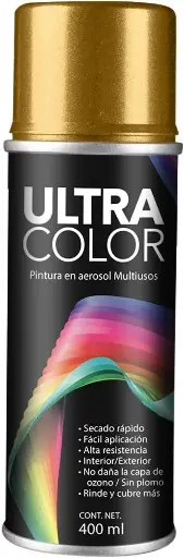 [0632-0154] Pintura en Aerosol Oro 400 ml Ultracolor 1438210
