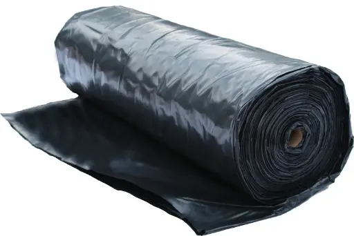 [PT600] Polietileno Negro en Rollo – 6 m de Ancho, Cal. 600