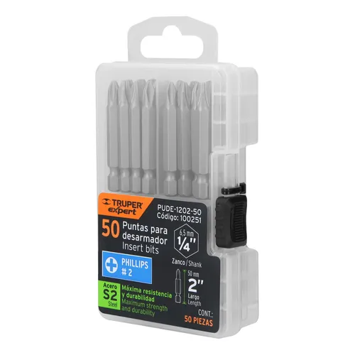 [TR100251] PUNTA PARA DESARMADOR CRUZ 2''