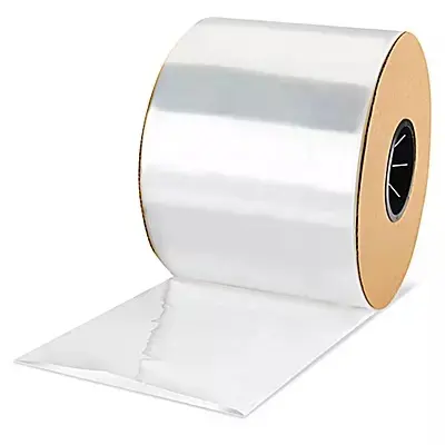 [RPT6X300] Rollo Plástico Natural Tubular 6" (15 cm) x 1500’ Calibre 300 