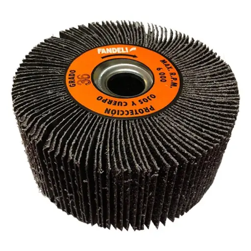 [0767-0072] Rueda Flap Fandeli X-88 G-60 6" x 2" x 1" 