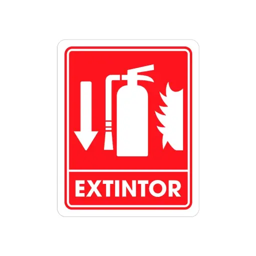 [TS0240] Señalamiento "Extintor" – 25 x 35 cm