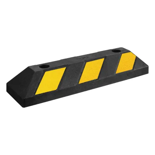 [TR101592] Tope De Estacionamiento Amarillo/Negro 55cm Truper 101592