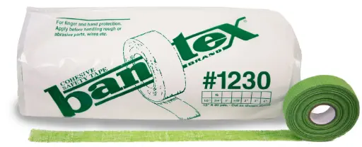 [1230GR] Gasa para Dedos Verde 3/4” x 30 yds 