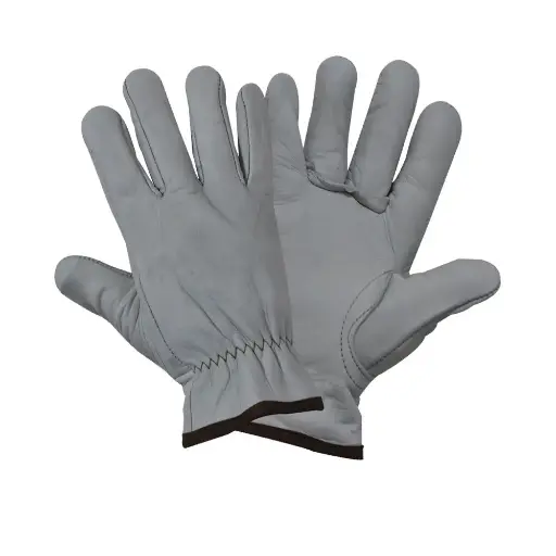 [SFL610] Guante tipo argonero blanco piel suave unitalla SF-L610 