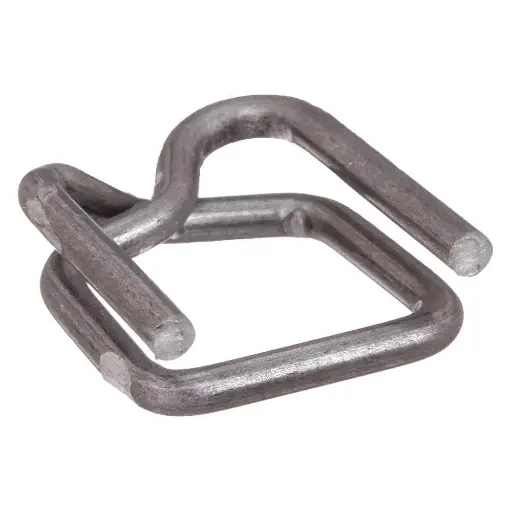 [S108] Hebilla de Metal para Fleje de 1/2" – Caja con 1000 piezas 