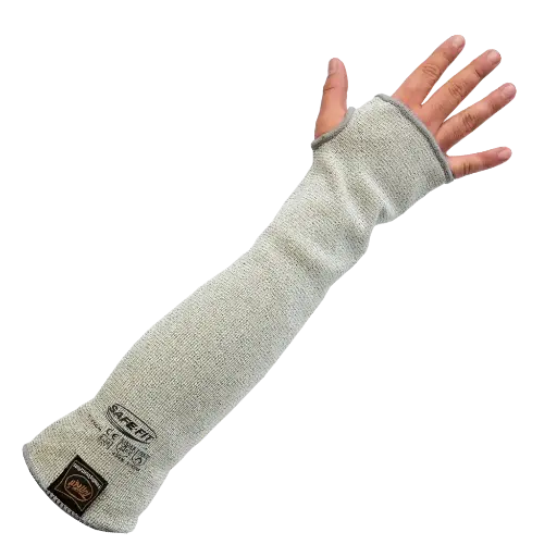 [SFT200] Manga de Protección Anticorte Nivel 5 y Calor Nivel 1 Tuffkut T200 con Ojal para Pulgar 