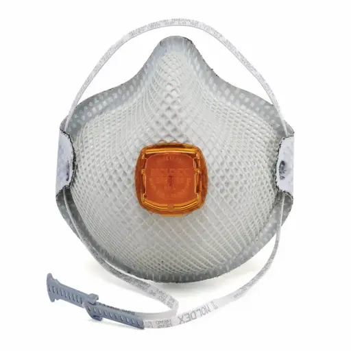 [2800N95] RESPIRADOR DESECHABLE MOLDEX 2800N95 CON VÁLVULA VENTEX Y HANDYSTRAP 