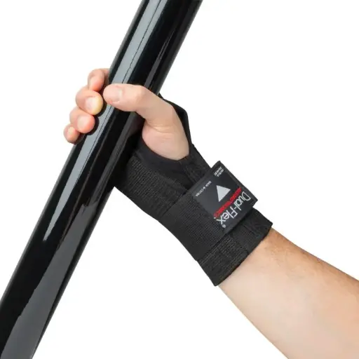 Soporte de Muñeca Allegro 1712 Dual-Flex – Negro, Ajustable 