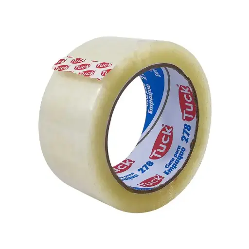 [TUKTAPE3BX] Cinta Transparente de Empaque 3" x 110 yd T-278 TUCK