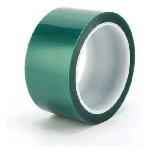 [ZO0021] Cinta de Poliéster Verde Alta Temperatura 2" x 66 m 