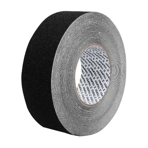 [TR101444] Cinta Antiderrapante Negra 2¨ x 18 m con Abrasivo – Truper 101444 