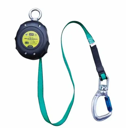 [LRL-2MC] Línea de Vida Retráctil LICA LRL-2M  2 Metros