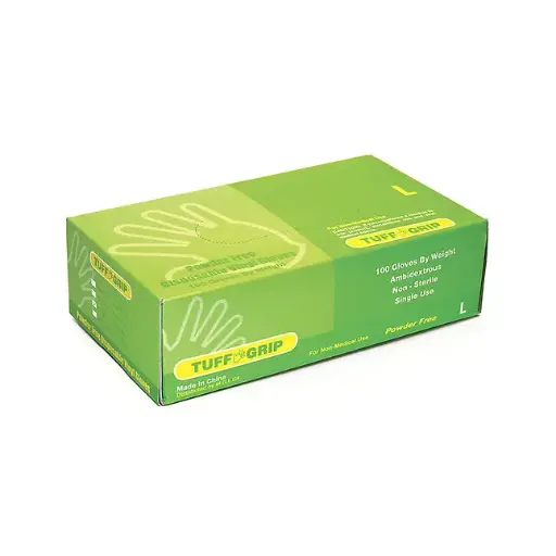 Guante Desechable Vinil Sin Polvo 3Mil TuffGrip 4220WV