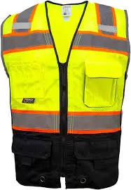 CHALECO DE SEGURIDAD PARTE BAJA NEGRA | COLOR: VERDE UP 98-2000-G